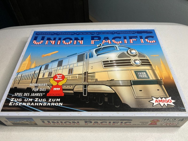 Union Pacific (1999) Board Game – Board Game Guys