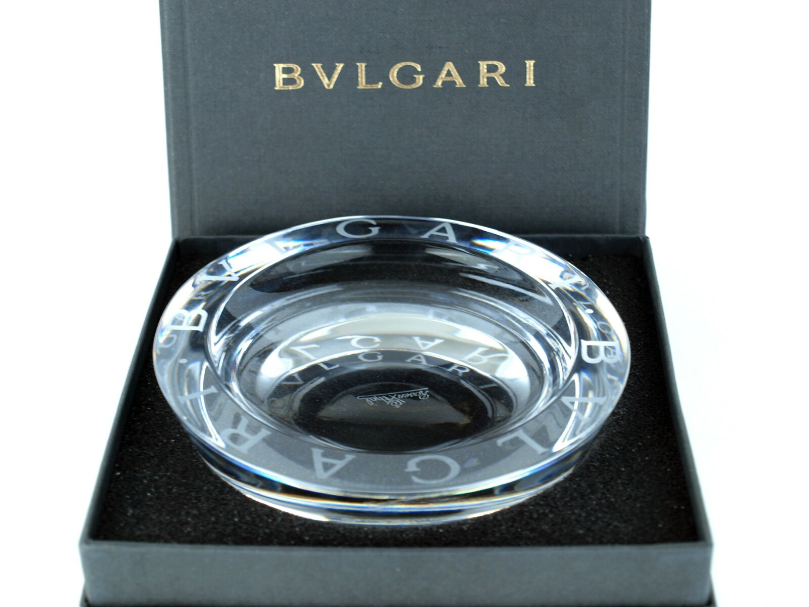 BVLGARI Rosenthalセラミック灰皿180129.8.M1 BVLGARI Rosenthal