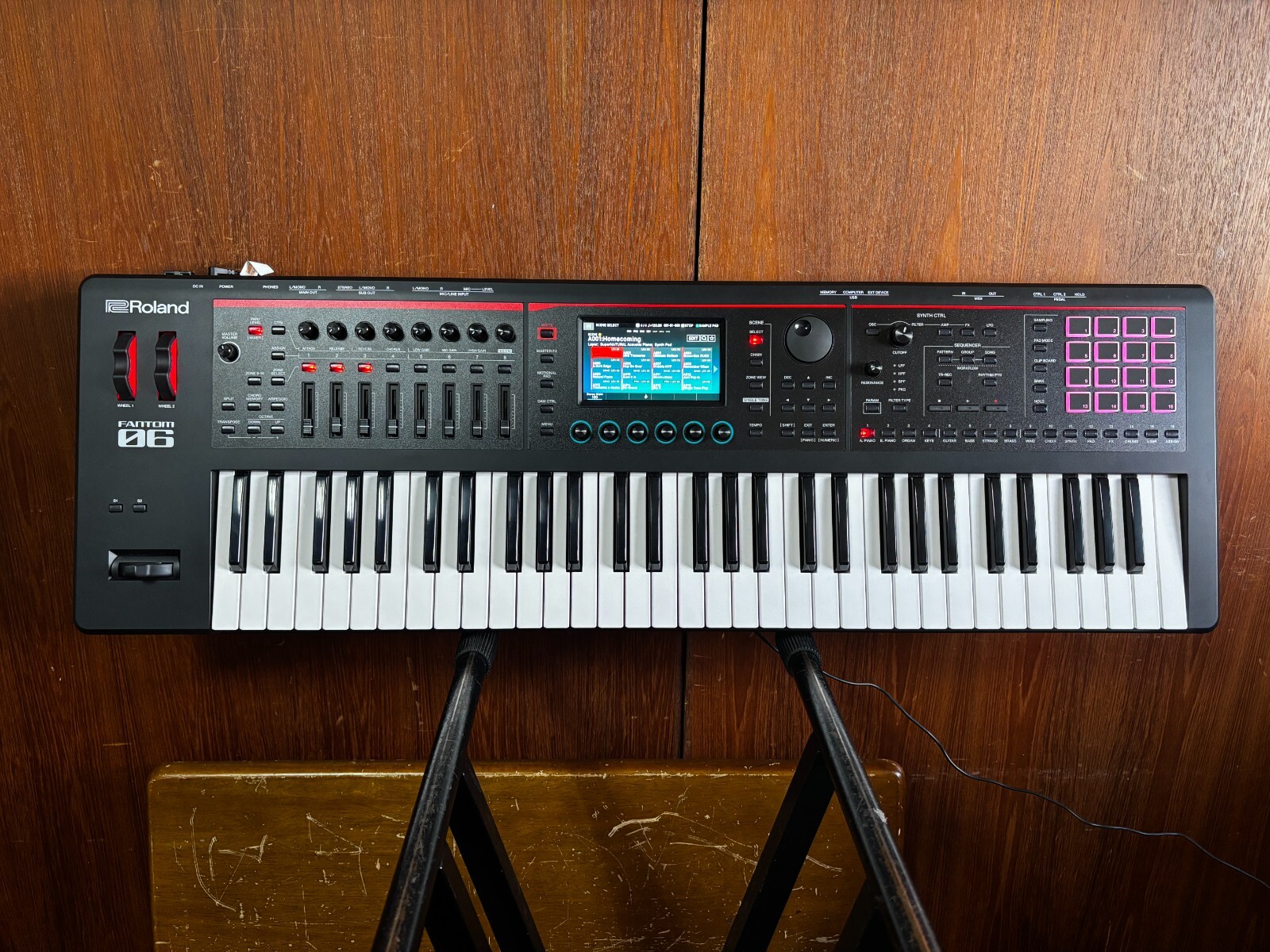 Roland FANTOM-06 Synthesizer Keyboard w/ gig bag | eBay Roland FANTOM-06 Synthesizer Keyboard w/ gig bag | eBay