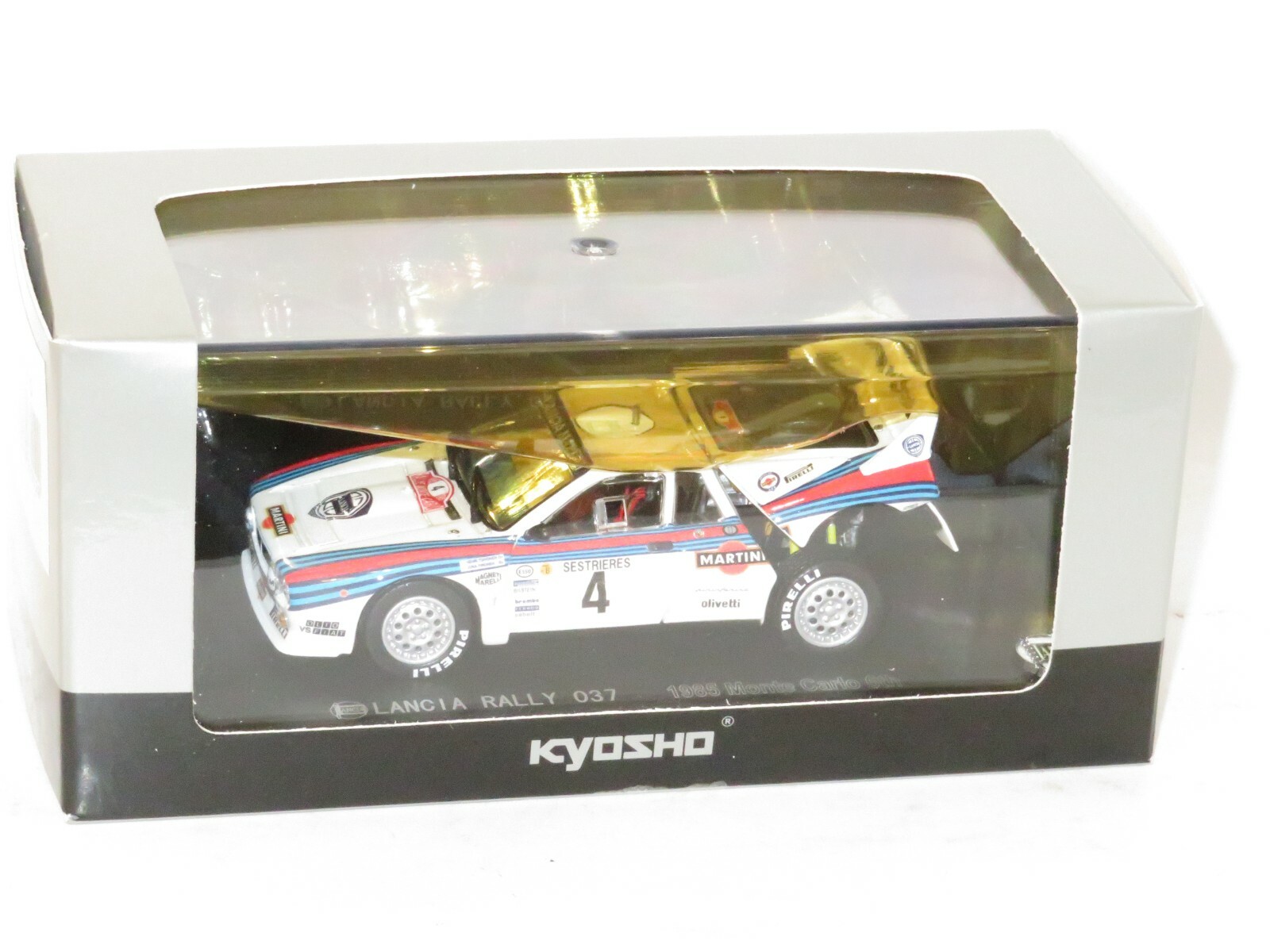ミニカー LANCIA RALLY 037 1/43 KYOSHO Kyosho Original 1/18 Lancia Rally 037 1983 # 16 Finished