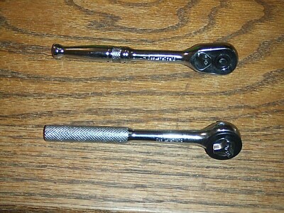 DURACRAFT PRO SOCKET DRIVE RATCHET HANDLE  SELECT YOUR SIZE POLISHED CHROME