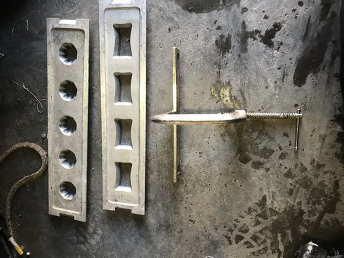 Rhodes Kook-E-King Manual Cookie Dough Machine With 3 Die Complete Used