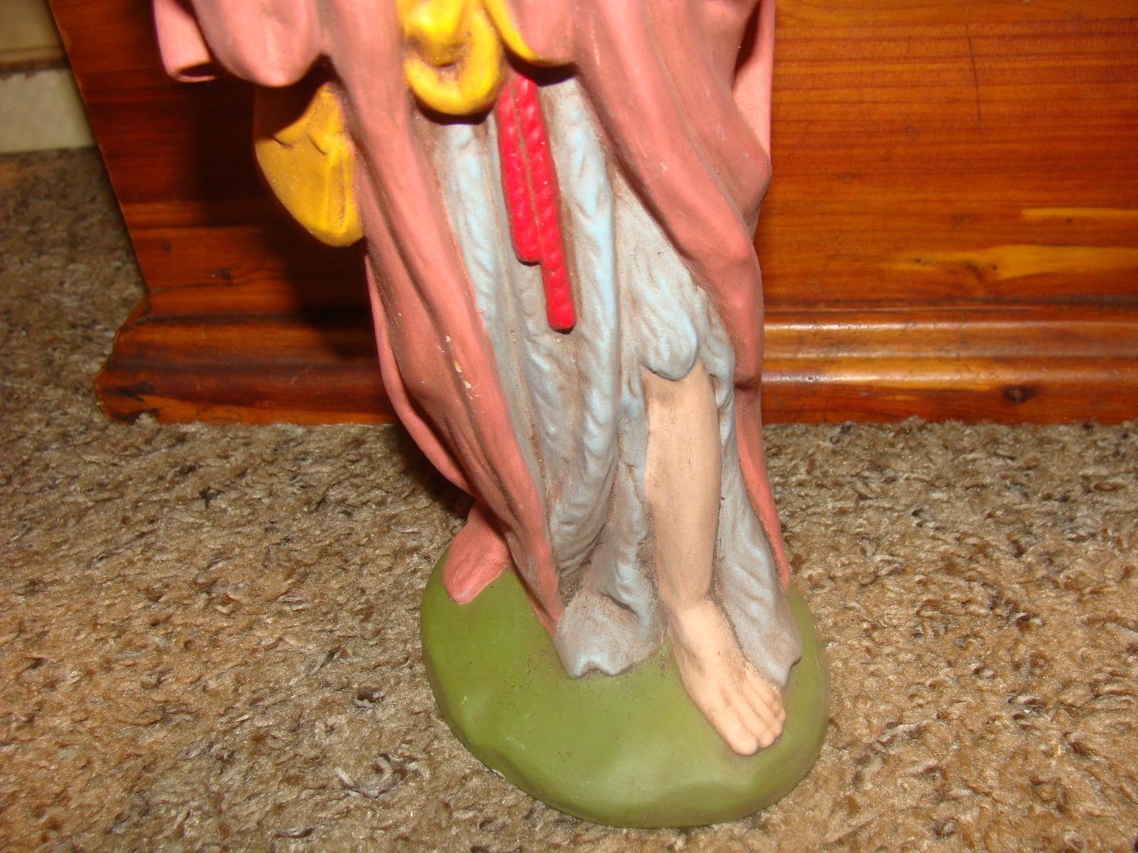 Vintage Ceramic Atlantic Mold Christmas Nativity WISE MAN STANDING WITH BEARD