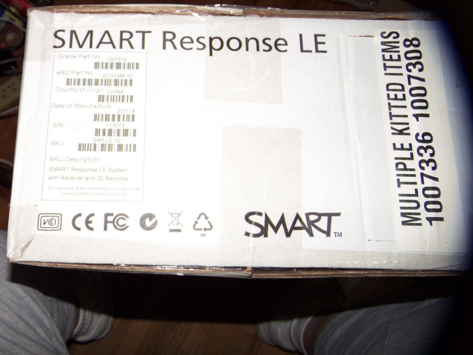 NEW  SMART RESPONSE LE 32 KEYPADS SOFTWARE INSTRUCTIONS AND BATTERIES
