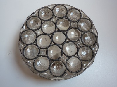 Plafonniere Messing Glas : Limburg bubble glas helena tynell erjahre