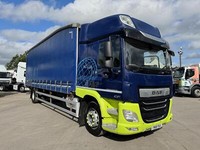 2018 DAF CF 290 18 TON CURTAIN SIDER 