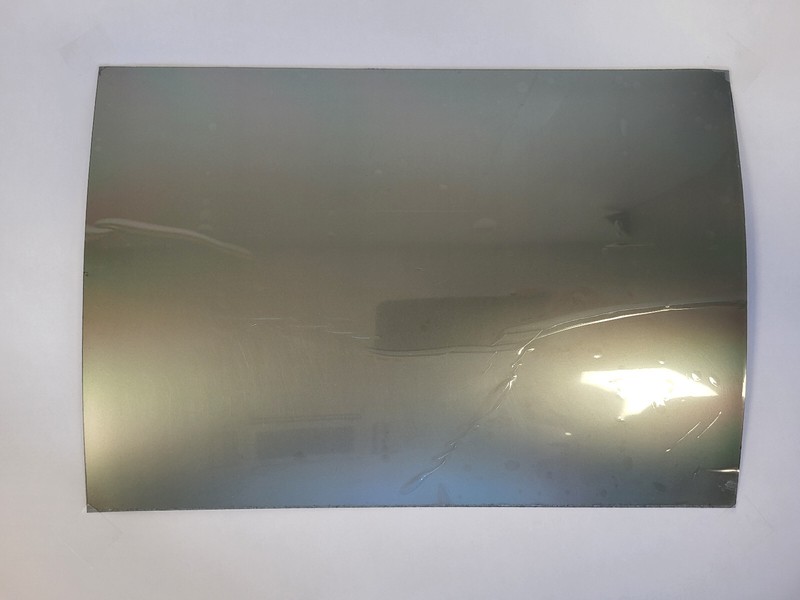 Silver Reflective Polarizer Sheet - A4