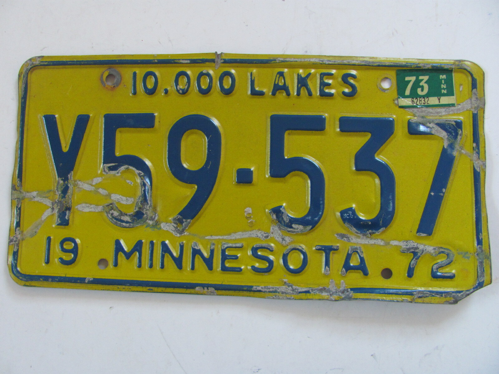 1972 1973 Truck Mn Minnesota License Plate のebay公認海外通販 セカイモン
