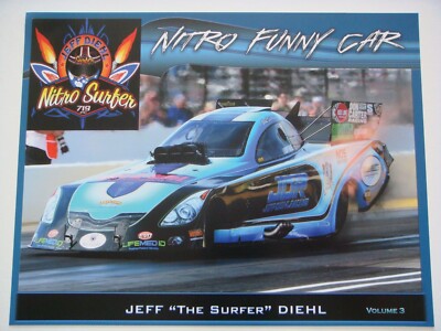 Jeff Diehl ~ 2016 JDR JEFF DIEHL RACING / NITRO SURFER  NHRA Handout