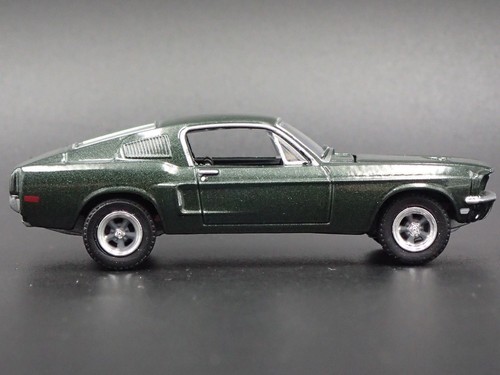 1968 68 FORD MUSTANG GT MCQUEEN BULLITT 1/64 SCALE COLLECTIBLE DIECAST MODEL CAR 1968 68 FORD MUSTANG GT MCQUEEN BULLITT 1/64 SCALE COLLECTIBLE DIECAST MODEL CAR