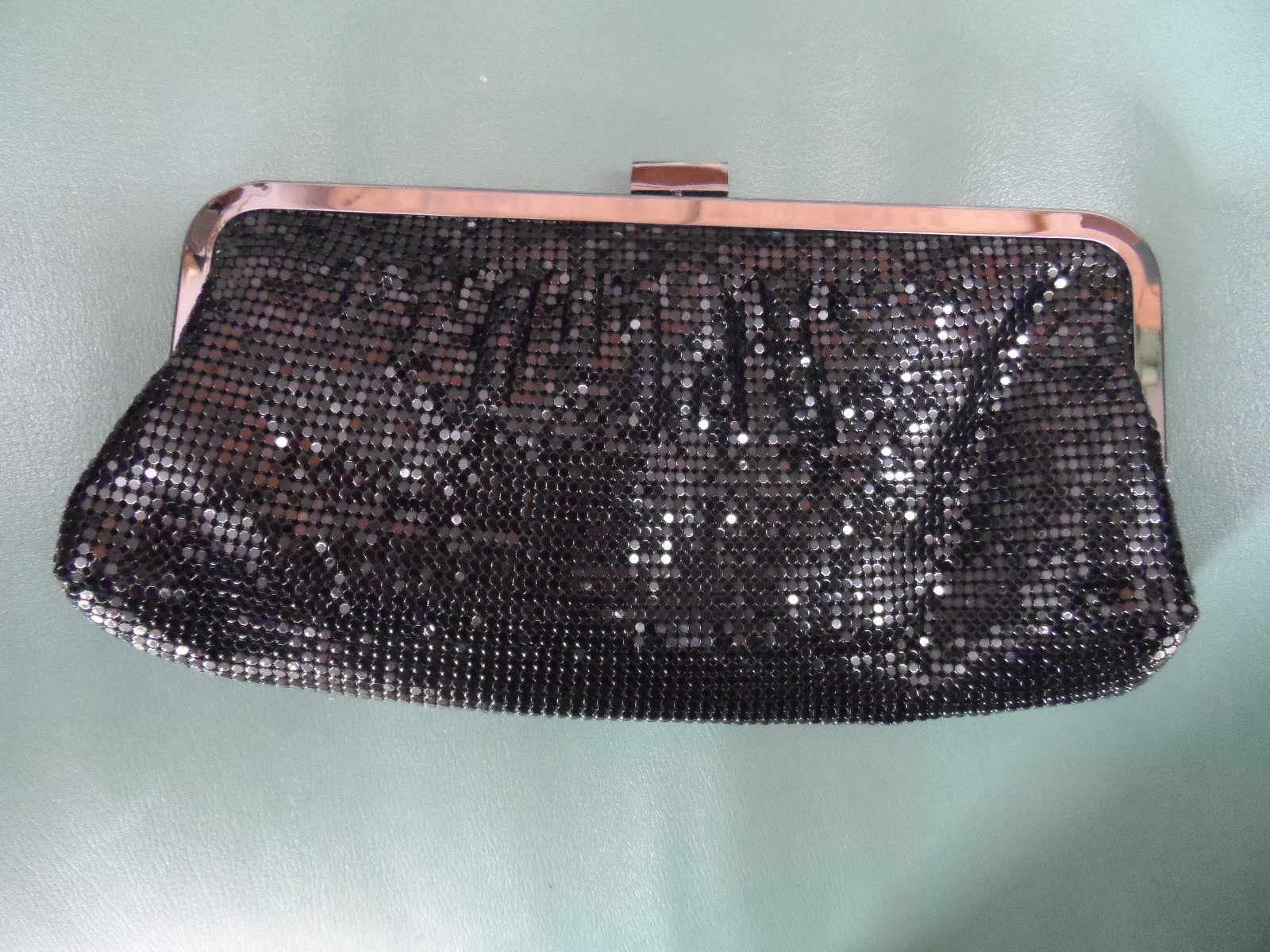 Prom Formal Night Cruise Black Mesh Evening Bag