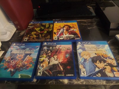 Trials Of Mana Ps4 Lot, Persona 5, Like A Dragon Rpg 5 Games Playststion