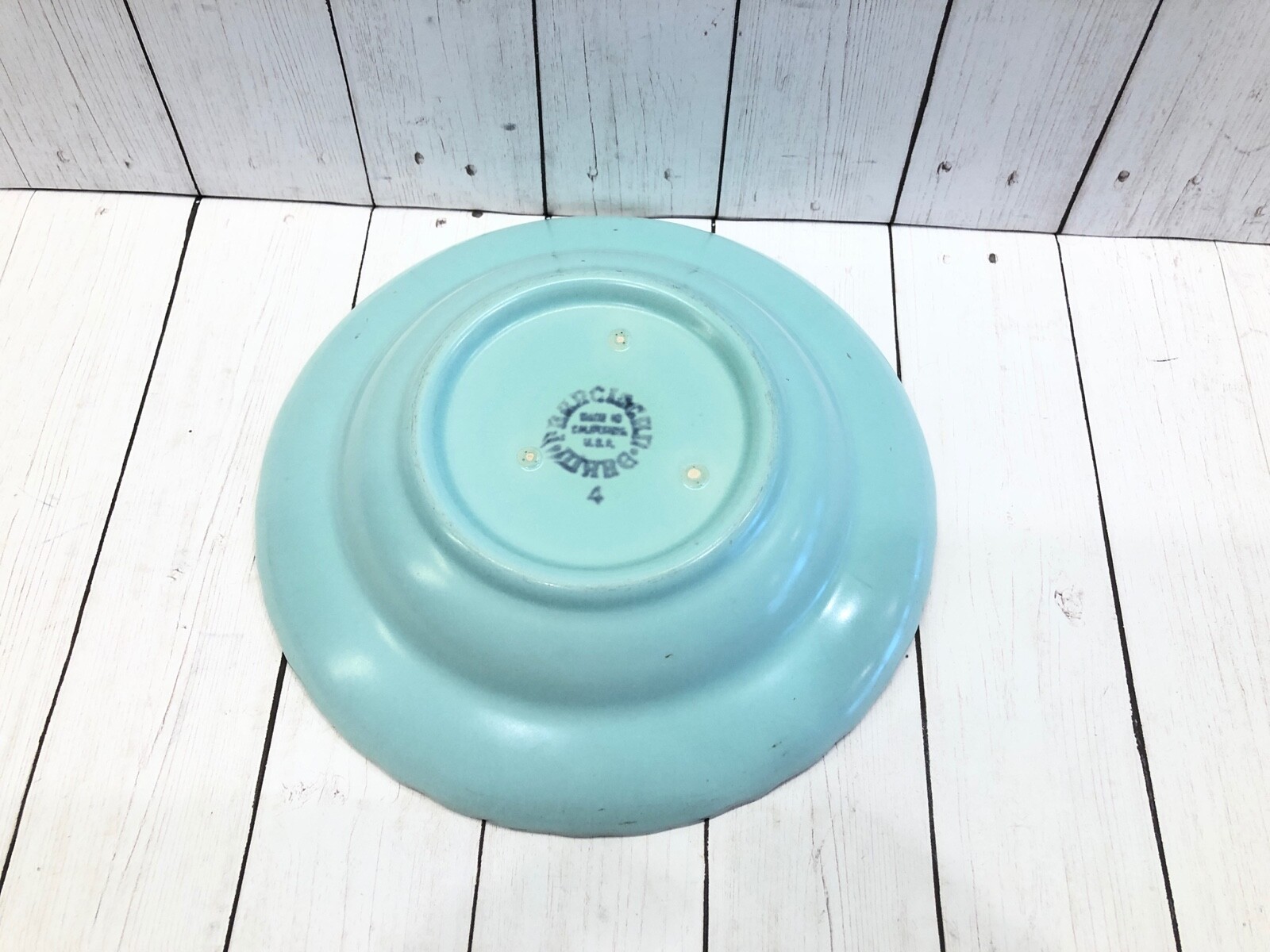 FRANCISCAN CORONADO FRUIT Dessert BOWL Aqua Matte 6