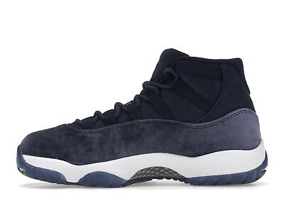 Pre-owned Jordan 11 Midnight Navy Velvet 2022 - Ar0715-441