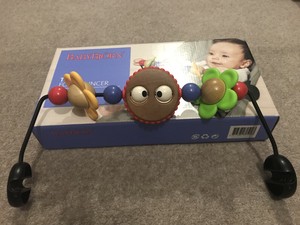 babybjorn wooden toy for bouncer