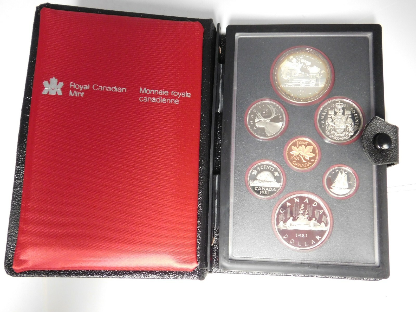 【現金特価】 Set Proof Mint Canadian Royal 1981 With eBay | COA & Box コレクション