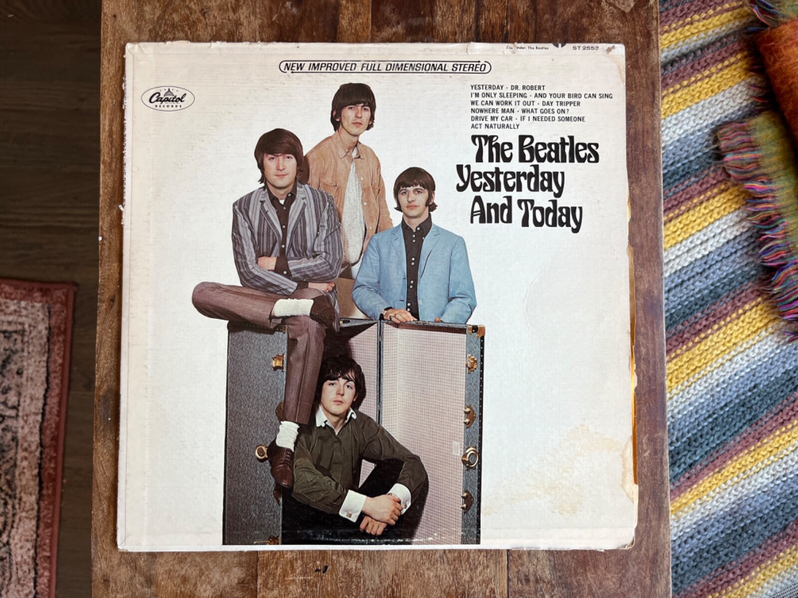 ★BEATLES/Yesterday and Today◇校正刷り★リプロ◇額装 RARE 1966 YESTERDAY AND TODAY BEATLES' BUTCHER ' COVER SET