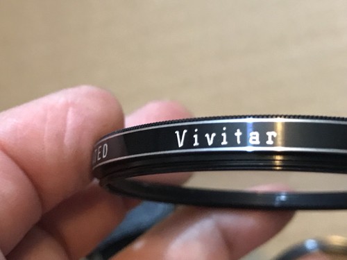 Vivitar  55mm Coated Close Up Macro Camera Lens Kit Set of 3 +1 +2 +3 Case Japan