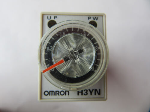 Omron H3YN-4 Time Delay Relay "1 Second to 10 Mins" H3YN NEW!!! Free Shipping