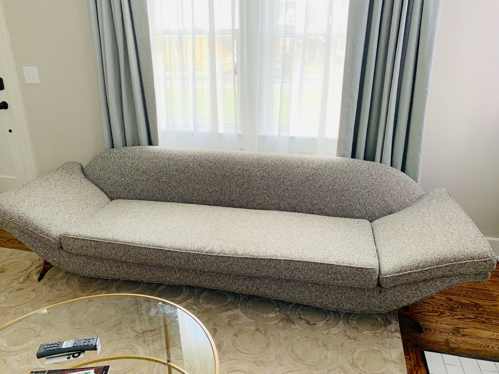 vintage mid century modern sofa