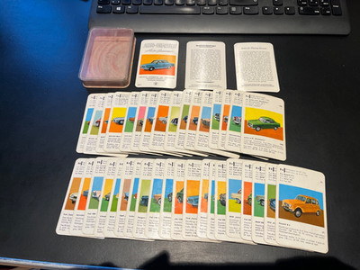 Autoquartett ASS 616 E  1960er Jahre - Besser kaum zu finden !!!