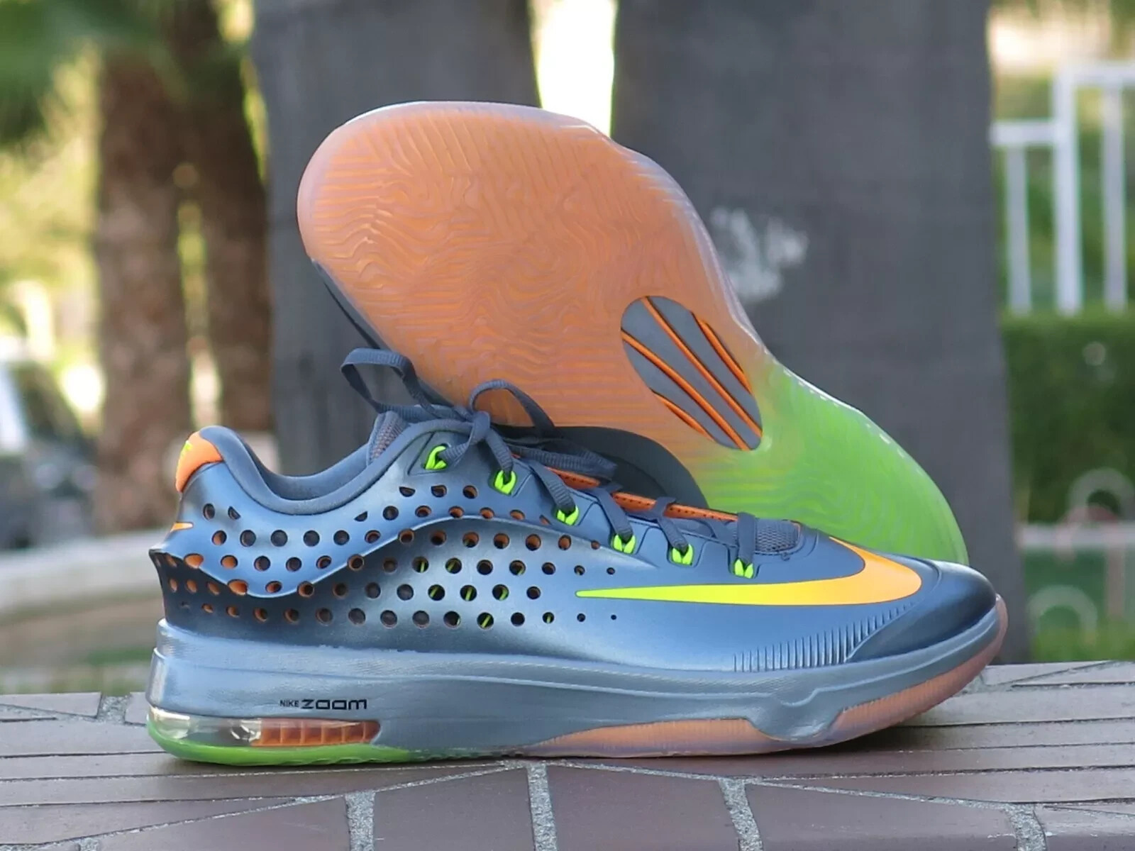 美品 NIKE ZOOM KD 7 ID GSWカラー ナイキ ケビンデュラント