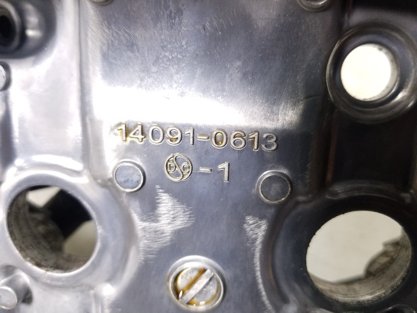 2007 2008 Kawasaki ZX6 ZX6R Engine Motor Cylinder Head Valve Cover