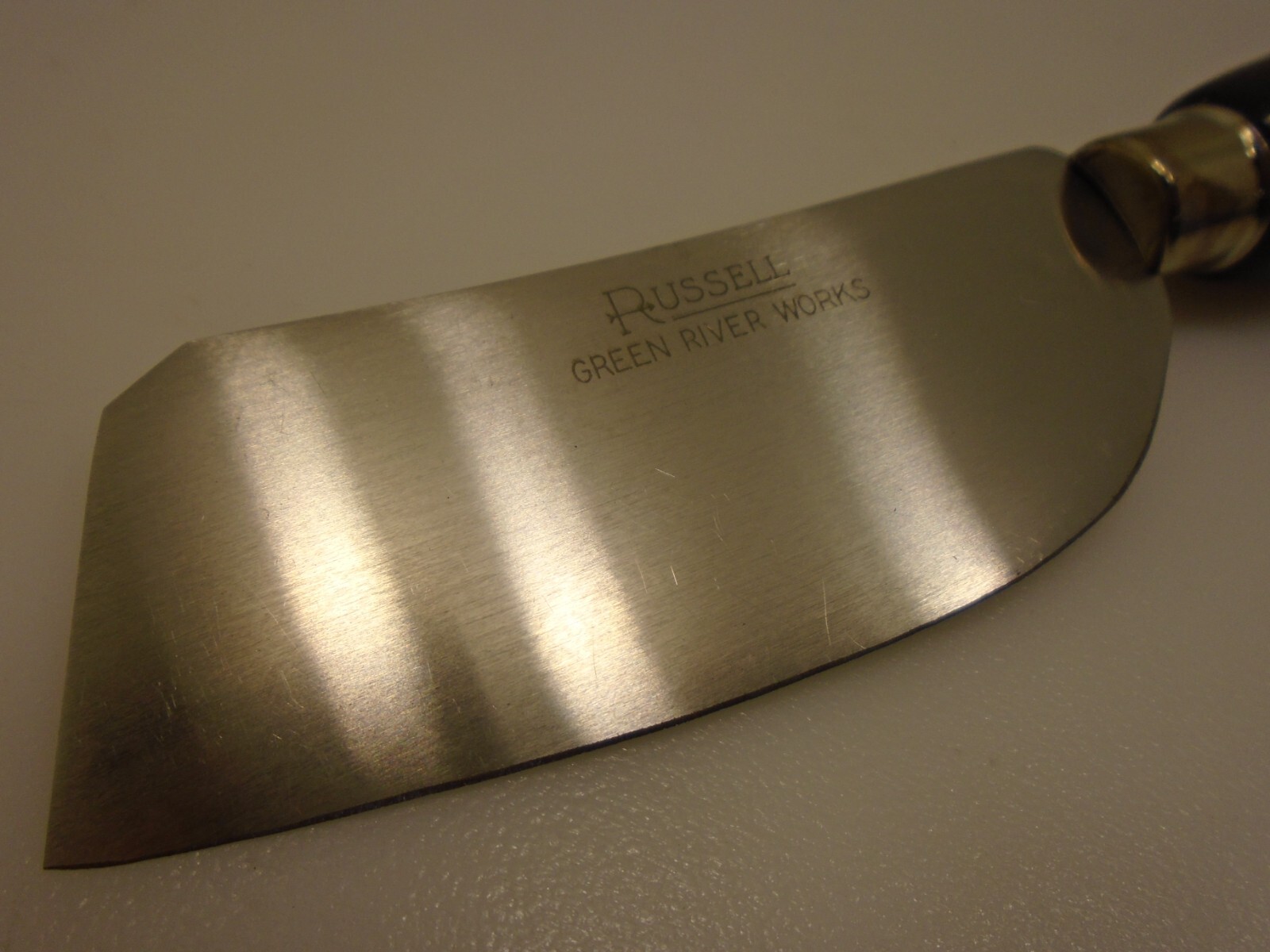 Dexter Russell USA Carbon Steel Paper Padding Knife #50 Large 3"X1.5" Blade NOS