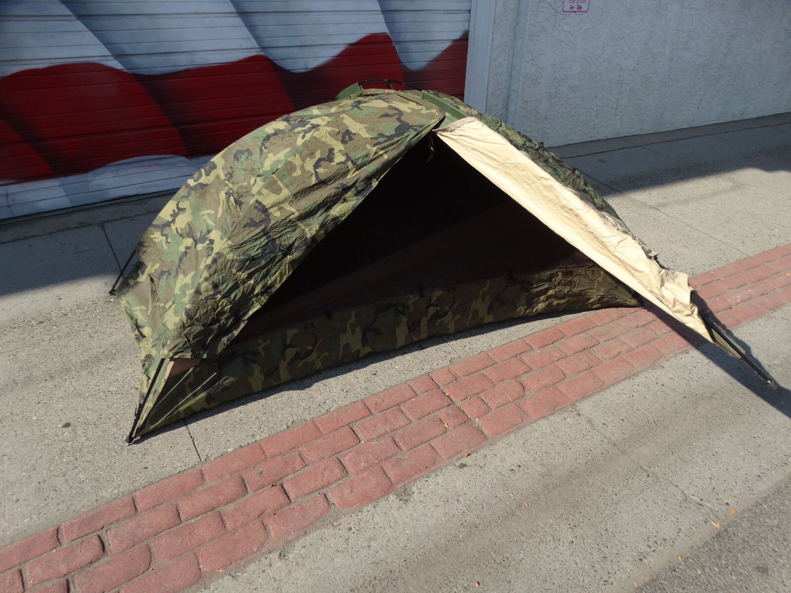 Eureka! Tent, Combat One-Person (TCOP) Woodland/Tan Fly