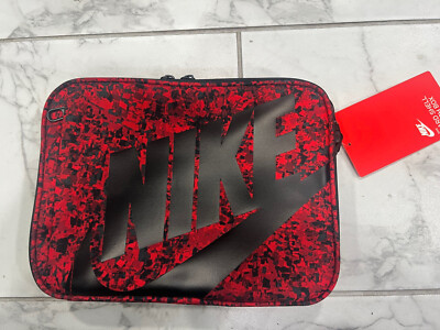 Nike Futura Fuel Pack Hard Shell Red Camo Lunch Box 9A2744-U10 New