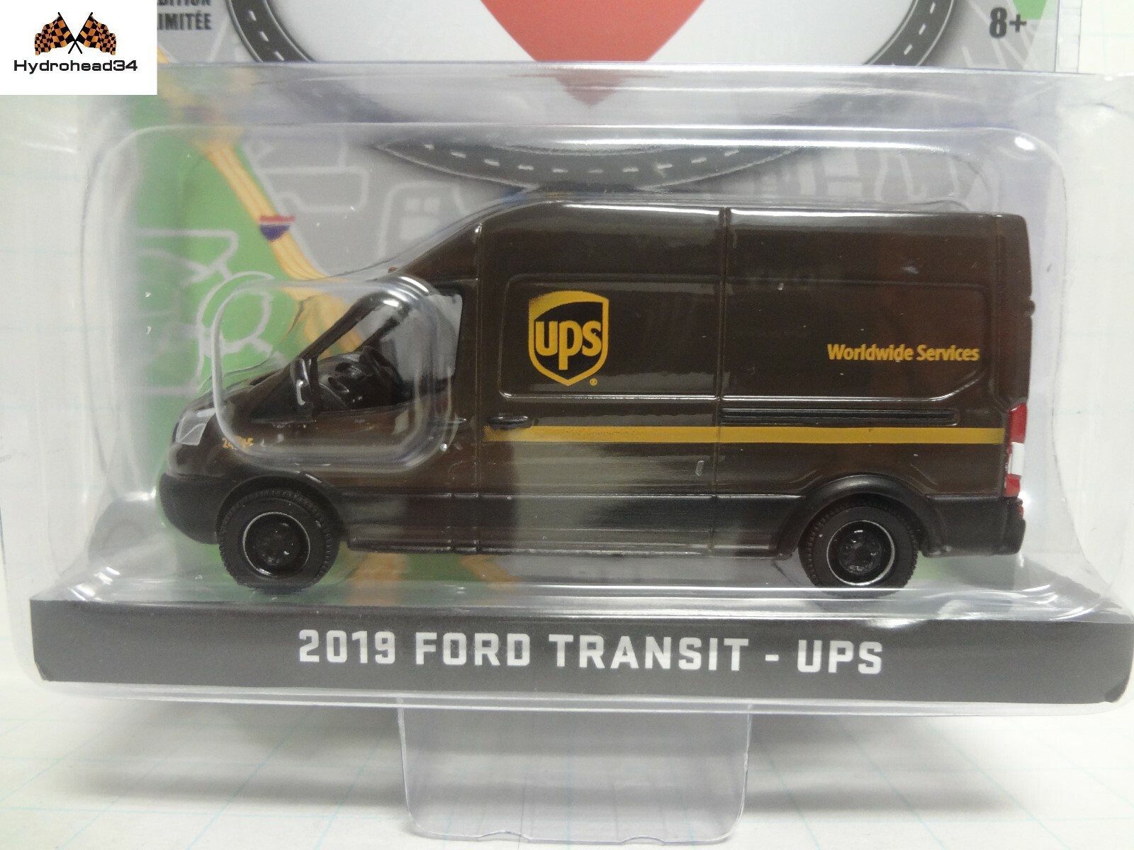 レア！チェイス！グリーンライト　UPS　2019　パッケージカー　1/64　新品 チェイス グリーンライト UPS 2019 パッケージカー 1/64 レア