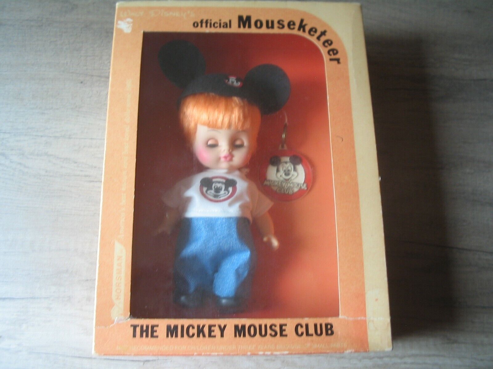 1965 Walt Disney Official Mouseketeer Boy Doll The Mickey 1965 Walt Disney Official Mouseketeer Boy Doll The Mickey