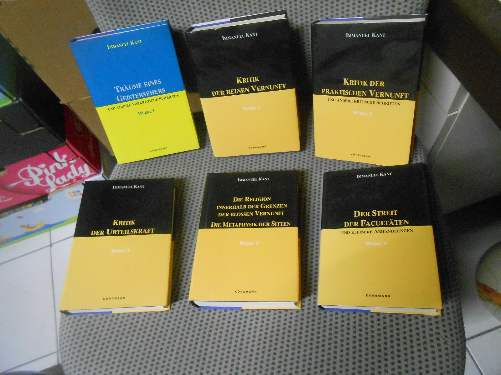 Werke in sechs Bänden  Immanuel Kant  Könemann Gebundene Ausgabe