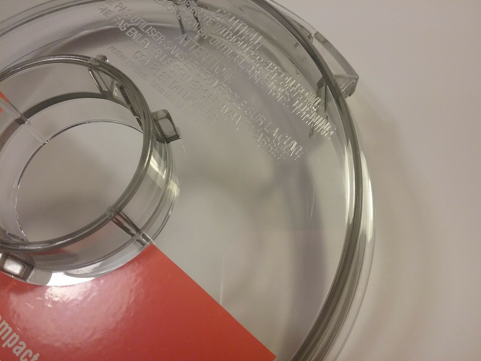 Cuisinart Food Processor Series 8 DLC-806GTX Flat Cover Lid Only Replacement