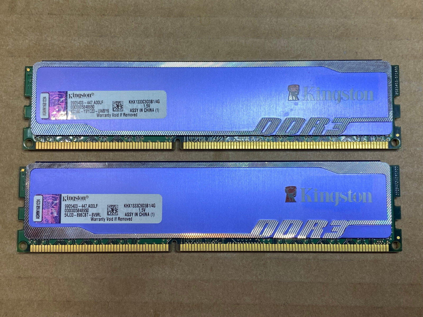 Kingston DDR3 32GB 8GB x 4枚セット Kingston Technology 32GB Kit of 4 (4 x 8GB) DDR3 1600MHz PC3