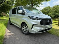 2025 Ford Transit Custom 2.0 EcoBlue 136ps H1 Double Cab Van Limited Crew Bus  D
