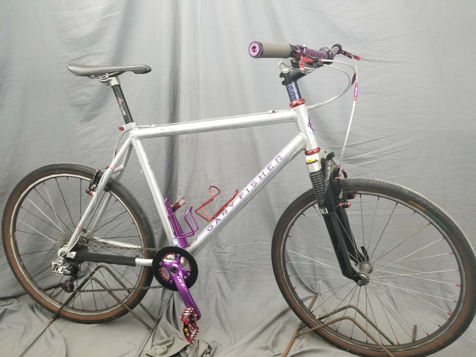 1995 20.5" Gary fisher Mt. Tam sram x9 custom cruiser hand built USA aluminum