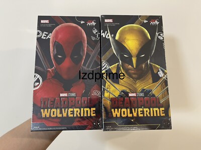 zd toys DEADPOOL & WOLVERINE 1/10 scale action figure set of 2 mcu MARVEL NEW