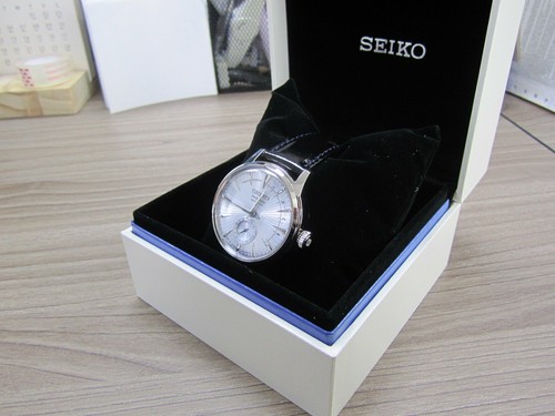 Pre-owned Seiko Presage Cocktail Time Ssa343j1 / Sary081 Watch + Worldwide Warranty Usus
