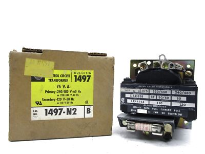 ALLEN BRADLEY 1497-N2 SER. B 240/480V (BR/YL) NSMP