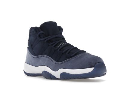 Pre-owned Jordan 11 Midnight Navy Velvet 2022 - Ar0715-441