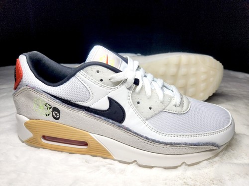 NIKE 90s スウェット Nike Air Max 90 SE Dark Stucco Mens Size 11 US Summit White