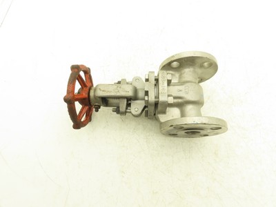 N/A 35116 1'' Gate Valve ANSI Class 150 275psi @ 100° F CF8M SS Rising Stem