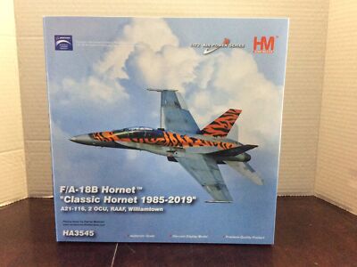 Hobby Master HA3545 F/A-18B Hornet RAAF No.2 OCU A21-116 1:72 Diecast New B86