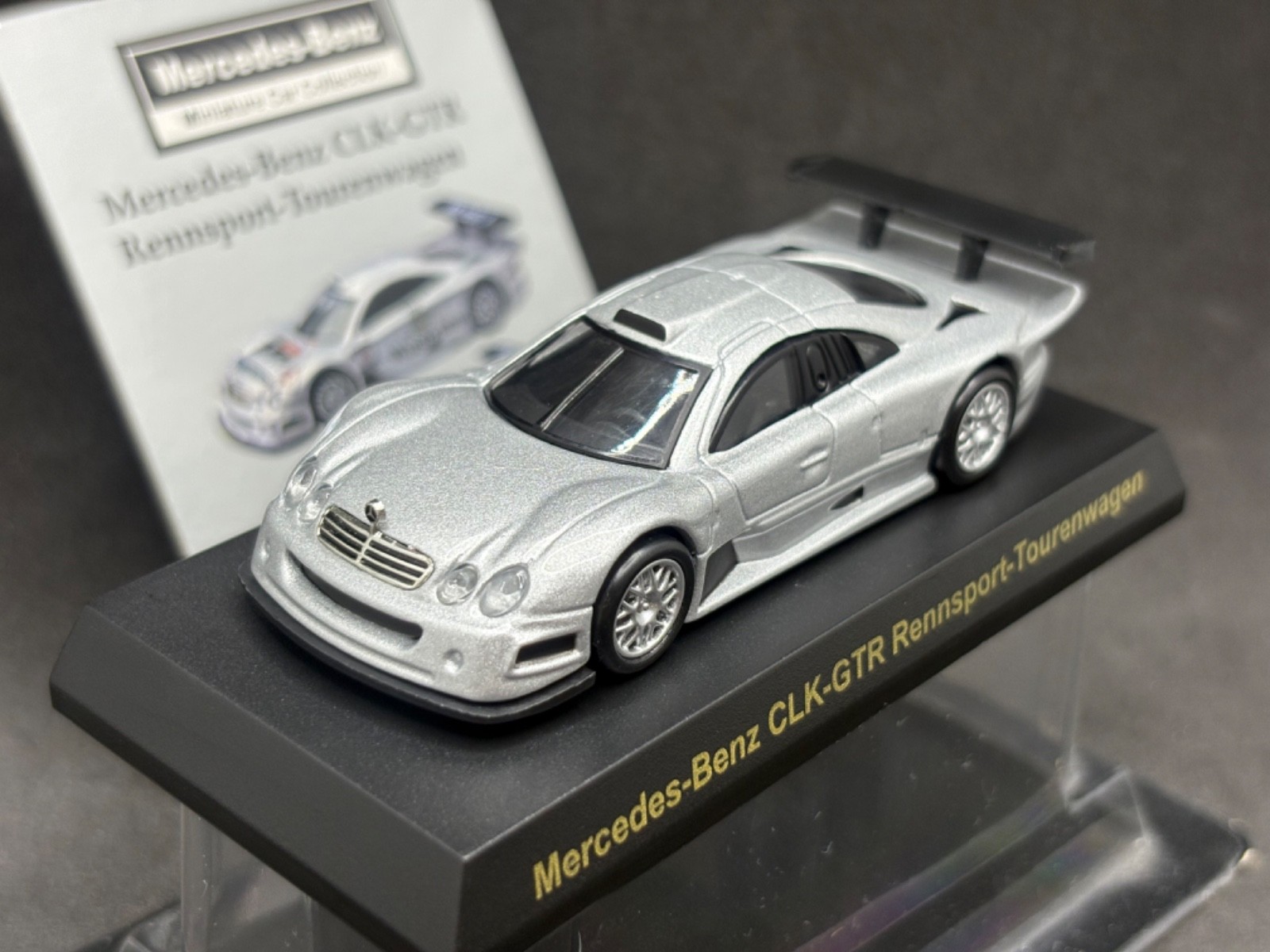 kyosho京商Mercedes-Benz ミニカーコレクション 1:64 Kyosho 1/64 Mercedes-Benz CLK-GTR Rennsport Tourenwagen