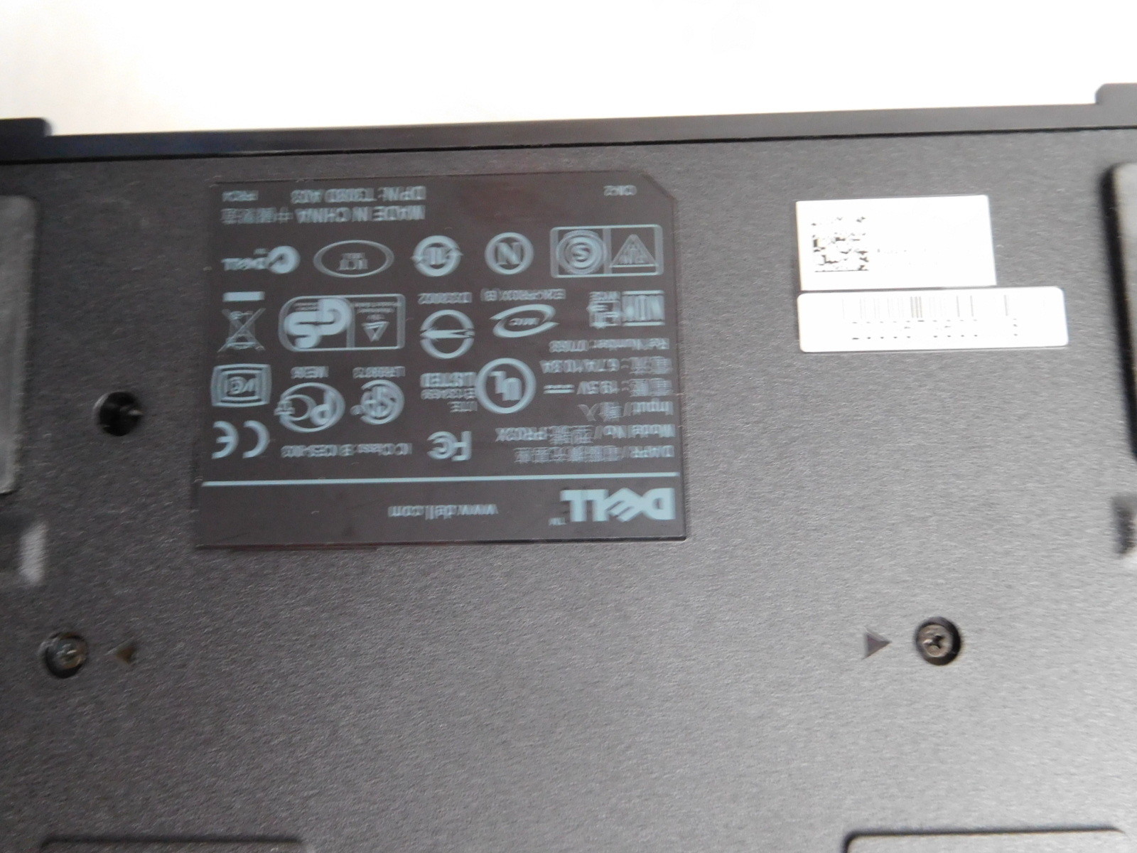 Genuine Dell Latitude E Port Pro3x Docking Station With Genuine PA 4E Adapter.
