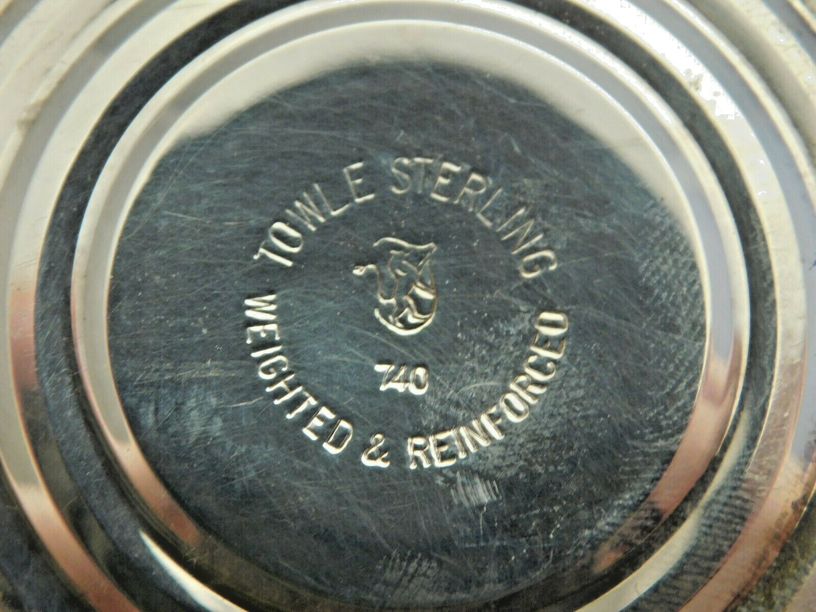 VINTAGE TOWLE STERLING SILVER VASE 740