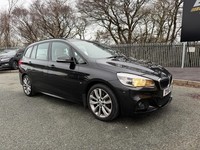 2016 16 REG BMW 218D 2.0 DIESEL M SPORT AUTOMATIC 7 SEATER BLACK MPV ULEZ