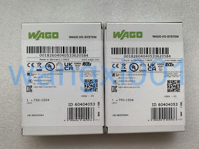 1pcs NEW WAGO 750-1504 PLC module Brand new FedEx DHL Fast delivery