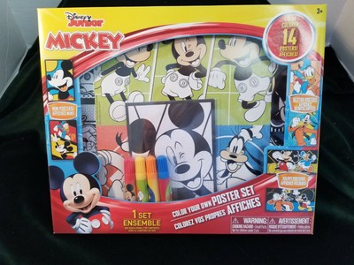 DISNEY JUNIOR MICKEY MOUSE CLUBHOUSE COLOR YOUR OWN 14 POSTERS (86DJ)